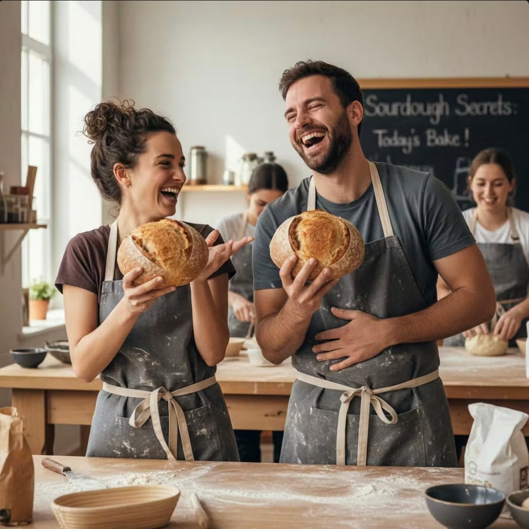 Still searching for the perfect Valentine's Day gift? 

Skip the flowers that'll wilt by Wednesday or the chocolates that are gone in a couple bites and give something that actually sticks. Time together, doing something really fun.

Breaducation 101: Sourdough Basics is a hands-on class where you and your person will learn to make real, naturally leavened sourdough bread from scratch. No experience needed. Just good company, good dough, and a pretty great story to tell later. 

You'll leave with your own sourdough starter, essential tools, and all the skills you need to keep the bread coming long after Valentine's Day is over.

Multiple class dates are available — so whether you're planning ahead or this is a total last minute save, I've got you. 😄

👉 Grab your spots at www.sunflowerstatesourdoughco.com/classes